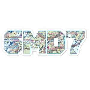 D'Angelo Airport (6MD7) VFR Sectional Sticker