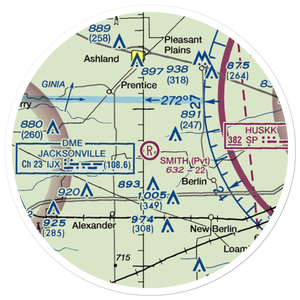 Smith Restricted Landing Area (6LL5) VFR Sectional Sticker (20 mile)