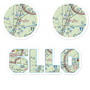 Williamson Airport (6LL0) VFR Sectional Sticker Pack