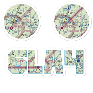 Dyer Airport (6LA4) VFR Sectional Sticker Pack
