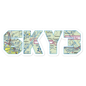 Flying C Farms Airport (6KY3) VFR Sectional Sticker