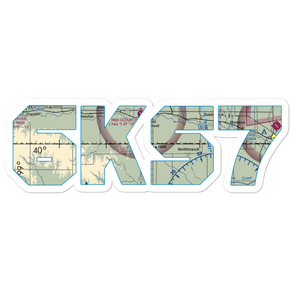 Shute Airport (6KS7) VFR Sectional Sticker