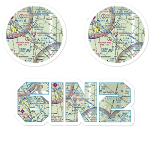 Whelen Airport (6IN2) VFR Sectional Sticker Pack