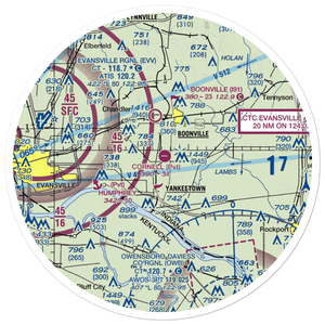 Cornell Airport (6II4) VFR Sectional Sticker (30 mile)