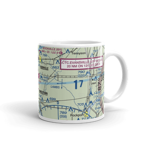 Cornell Airport (6II4) VFR Sectional  Mug