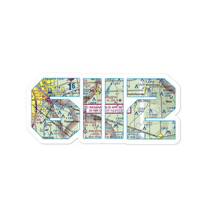 Willis Airport Site No. 2 Airport (6II2) VFR Sectional Sticker
