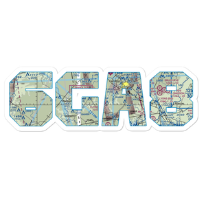 Flying W Farms Airport (6GA8) VFR Sectional Sticker
