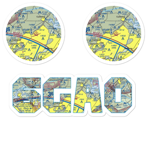 Stoney Point Field (6GA0) VFR Sectional Sticker Pack