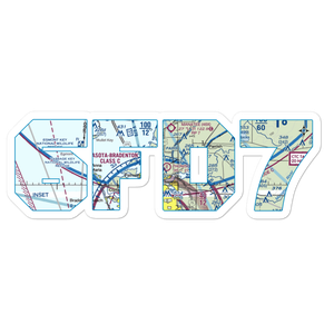Thomson Airfield (6FD7) VFR Sectional Sticker