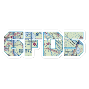 Blanket Bay Airport (6FD5) VFR Sectional Sticker