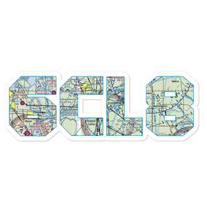 Harley Airport (6CL8) VFR Sectional Sticker