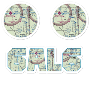 Hawthorn Pines Airport (6AL6) VFR Sectional Sticker Pack