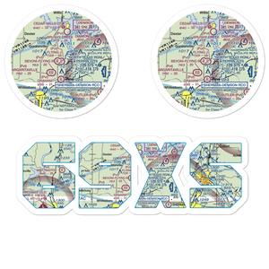 Brushy Creek Airport (69XS) VFR Sectional Sticker Pack