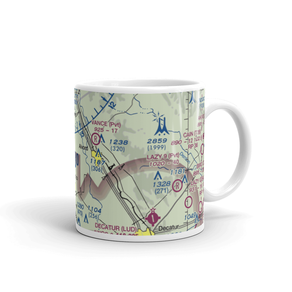 Richey Airfield (69XA) VFR Sectional  Mug 