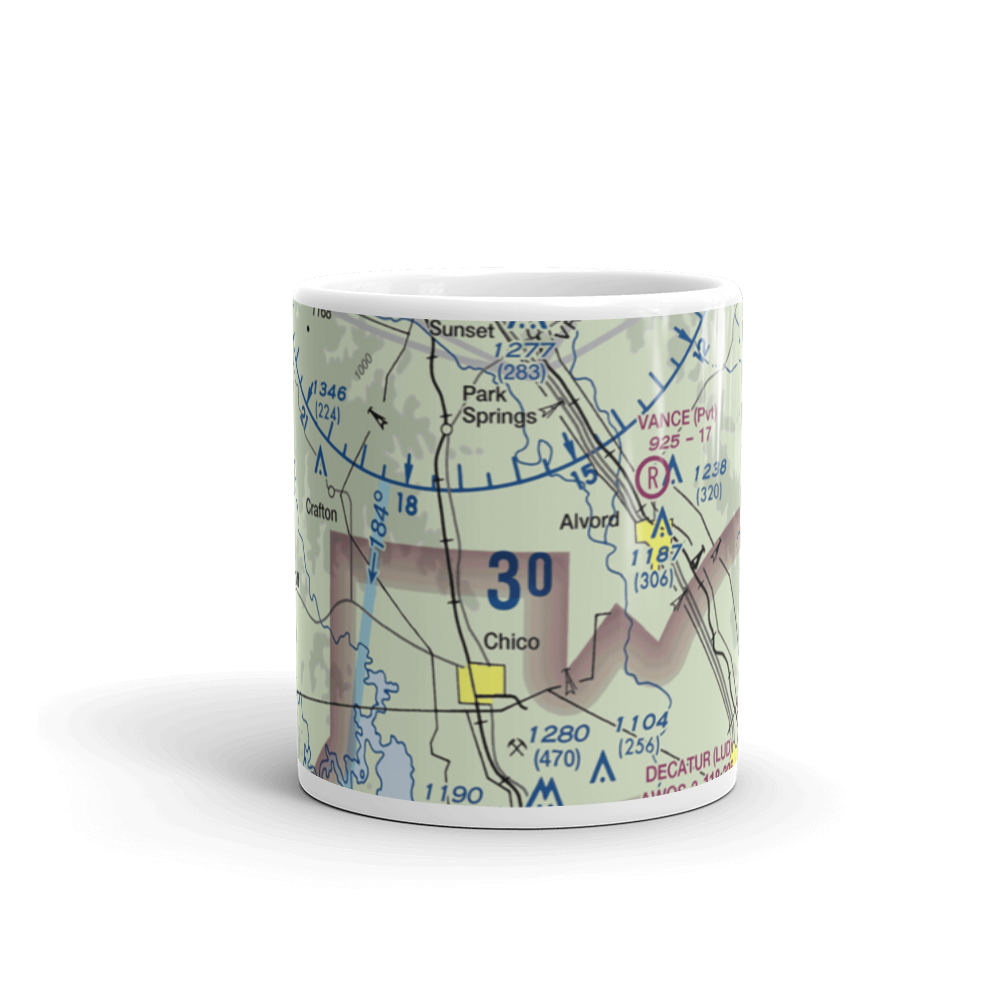Richey Airfield (69XA) VFR Sectional  Mug 