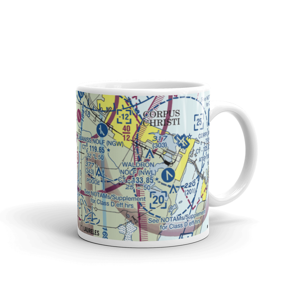 Dean Airport (69TA) VFR Sectional  Mug 