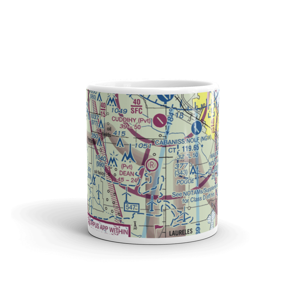 Dean Airport (69TA) VFR Sectional  Mug 