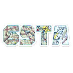 Dean Airport (69TA) VFR Sectional Sticker