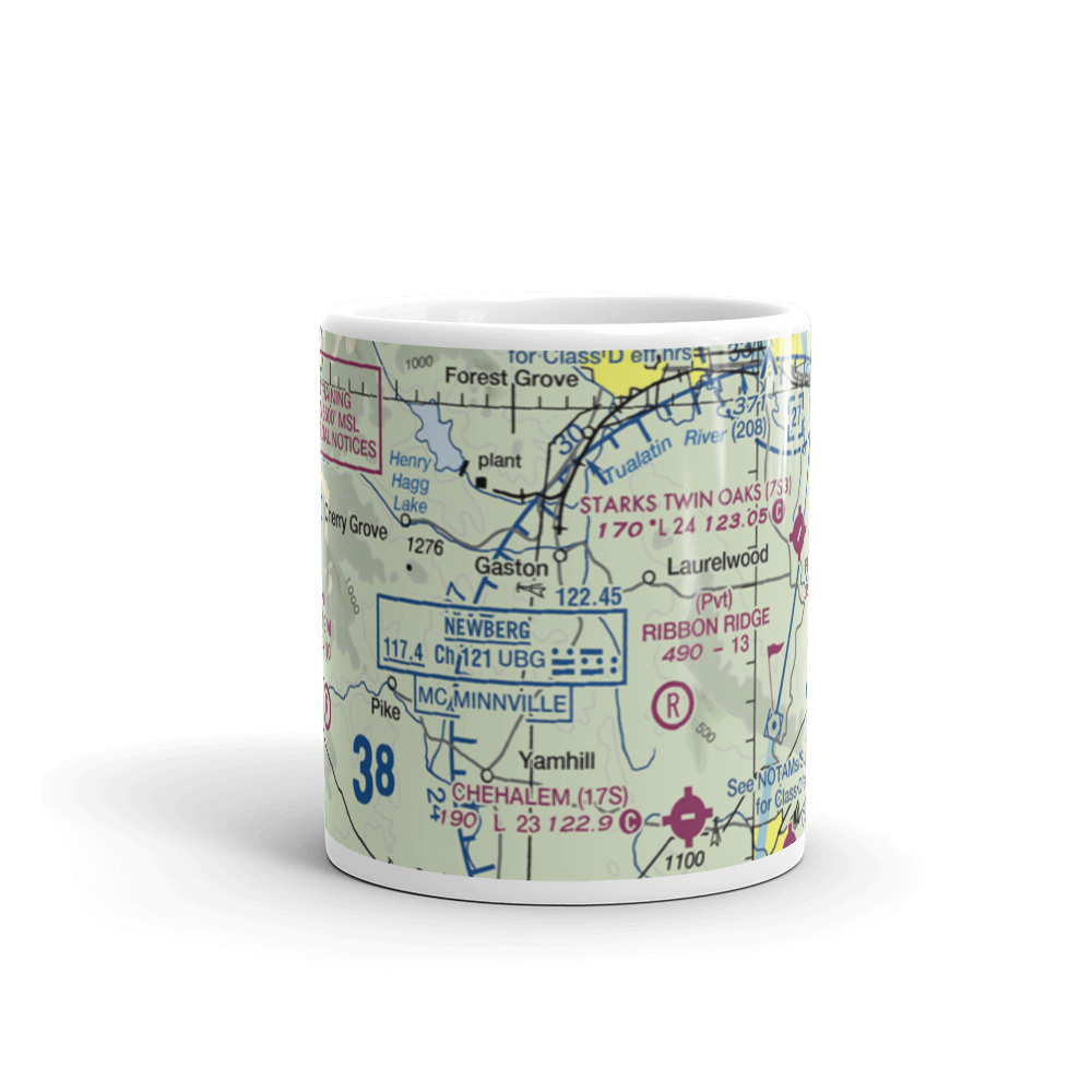 Dick Fisher Airport (69OR) VFR Sectional  Mug 