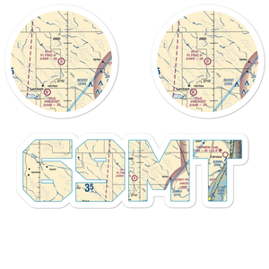 Flying H Airport (69MT) VFR Sectional Sticker Pack