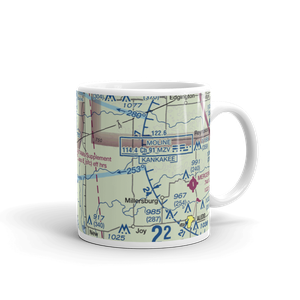 Maas Airstrip (69LL) VFR Sectional  Mug