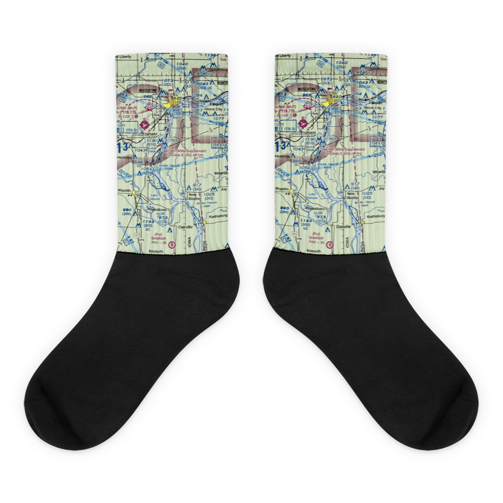 Maas Airstrip (69LL) VFR Sectional Socks 