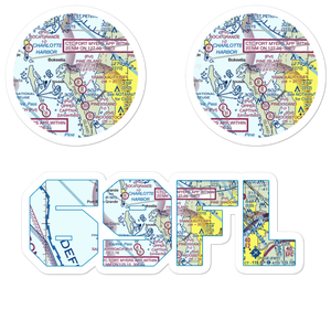 Eagle's Landing Airport (69FL) VFR Sectional Sticker Pack