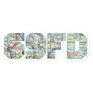 Unicorn Place Airport (69FD) VFR Sectional Sticker