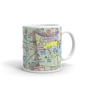 Bishop Field (68TS) VFR Sectional  Mug