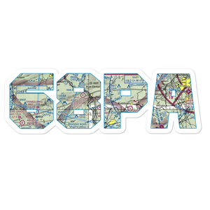 Don's Place Airpark (68PA) VFR Sectional Sticker