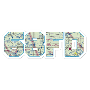 Maran Airport (68FD) VFR Sectional Sticker