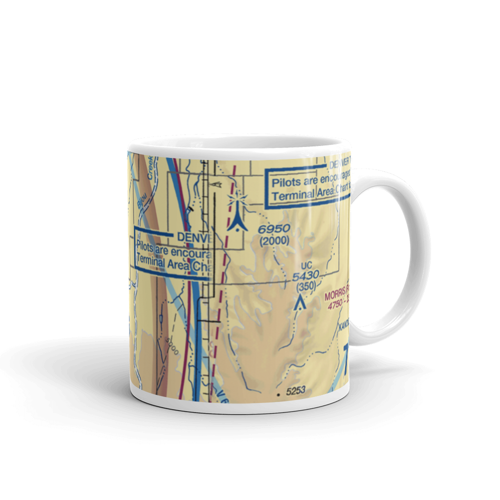 Singleton Ranch Airport (68CO) VFR Sectional  Mug 