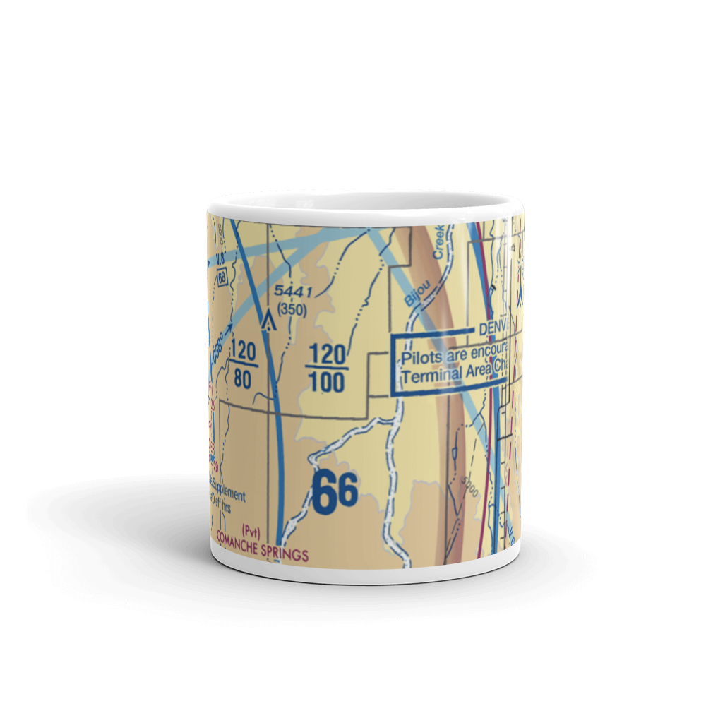 Singleton Ranch Airport (68CO) VFR Sectional  Mug 
