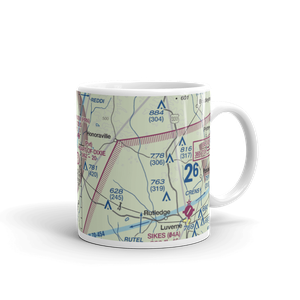 Heart of Dixie Aero Estates Airport (68AL) VFR Sectional  Mug