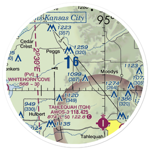 Flying J Ranch Airport (67OK) VFR Sectional Sticker (20 mile)
