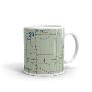 Waldie Farms Airport (67ND) VFR Sectional  Mug