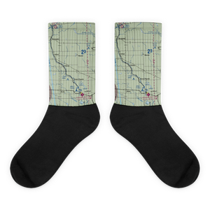 Waldie Farms Airport (67ND) VFR Sectional Socks
