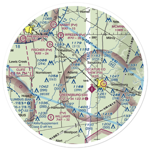 Schoettmer Farm Airport (67II) VFR Sectional Sticker (30 mile)