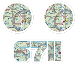 Schoettmer Farm Airport (67II) VFR Sectional Sticker Pack