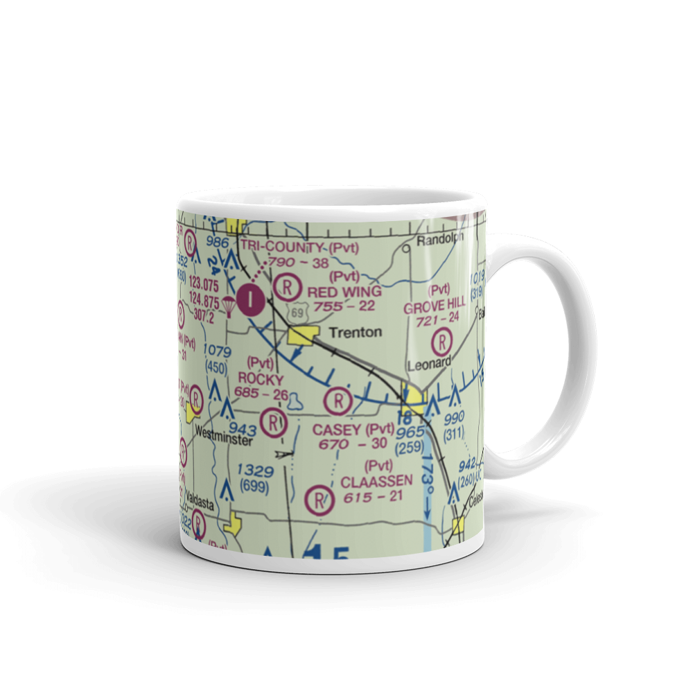 Baylie Airport (66XS) VFR Sectional  Mug 