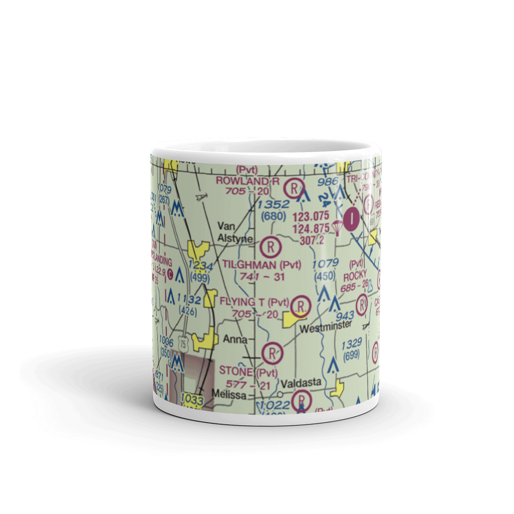 Baylie Airport (66XS) VFR Sectional  Mug 