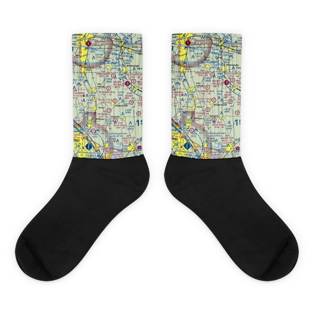 Baylie Airport (66XS) VFR Sectional Socks 