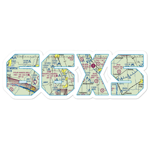 Baylie Airport (66XS) VFR Sectional Sticker