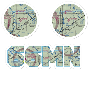 Howard's Airport (66MN) VFR Sectional Sticker Pack