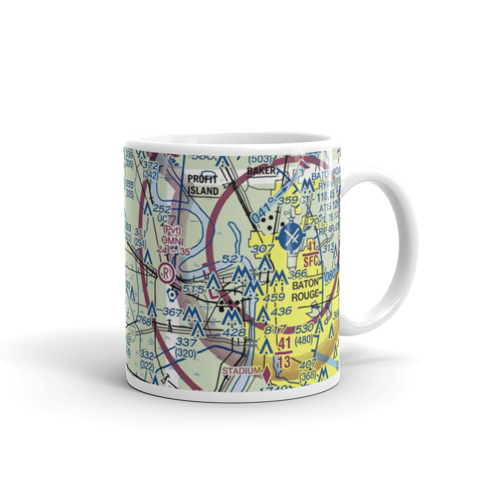 Schexnayder Airport (66LA) VFR Sectional  Mug 