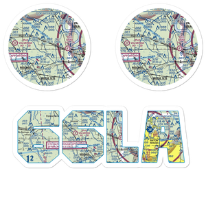 Schexnayder Airport (66LA) VFR Sectional Sticker Pack