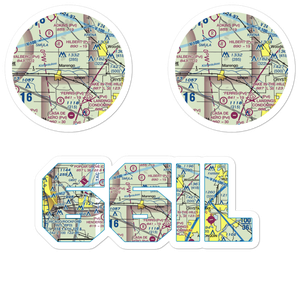 Aerogrange Airport (66IL) VFR Sectional Sticker Pack