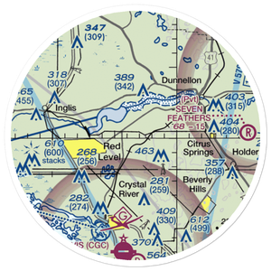 J.R.'s STOLport (66FD) VFR Sectional Sticker (20 mile)