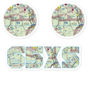 Birdnest Airport (65XS) VFR Sectional Sticker Pack