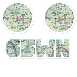 Whoopy Hollow Aerodrome (65WN) VFR Sectional Sticker Pack